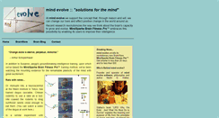 Desktop Screenshot of mindevolve.com